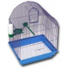 Клетка для попугаев большая полукруглая Зоомарк (440)